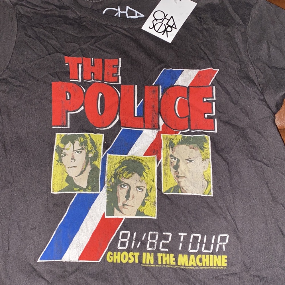 CHASER - NWT - The Police Tee t shirt Small - Picture 3 of 5